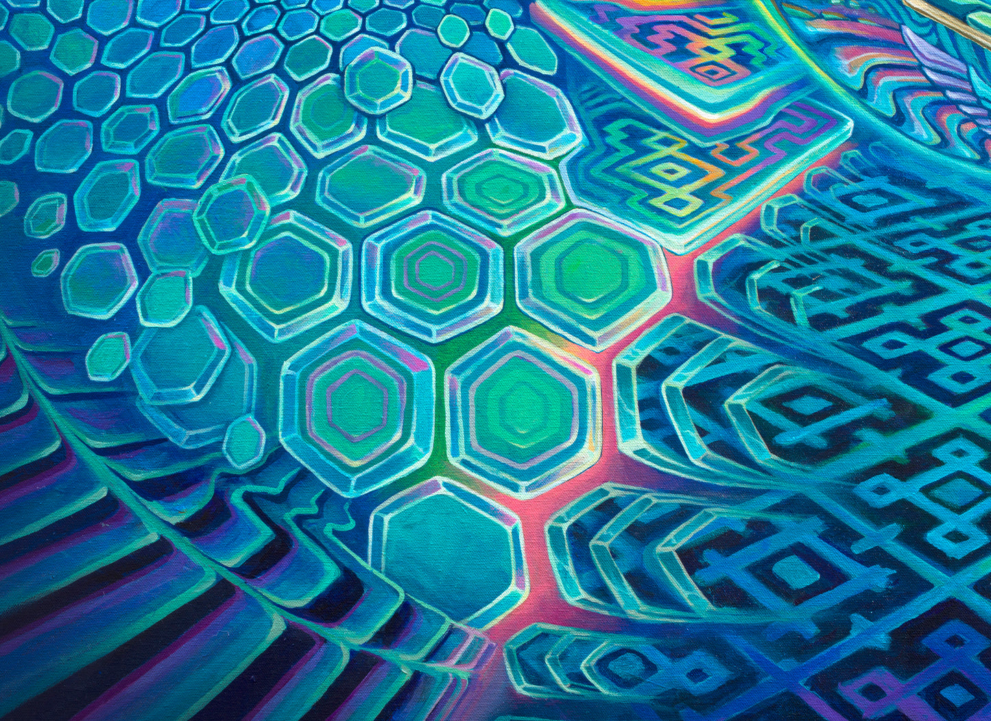 'Echelon' Original Painting by Sean Zenner and Ryan Lavelle