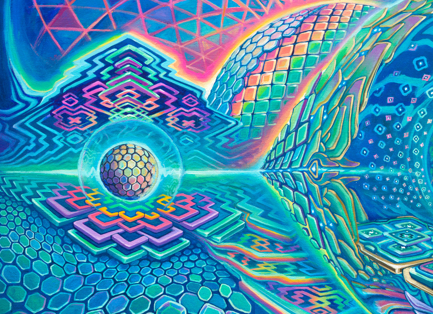 'Echelon' Original Painting by Sean Zenner and Ryan Lavelle