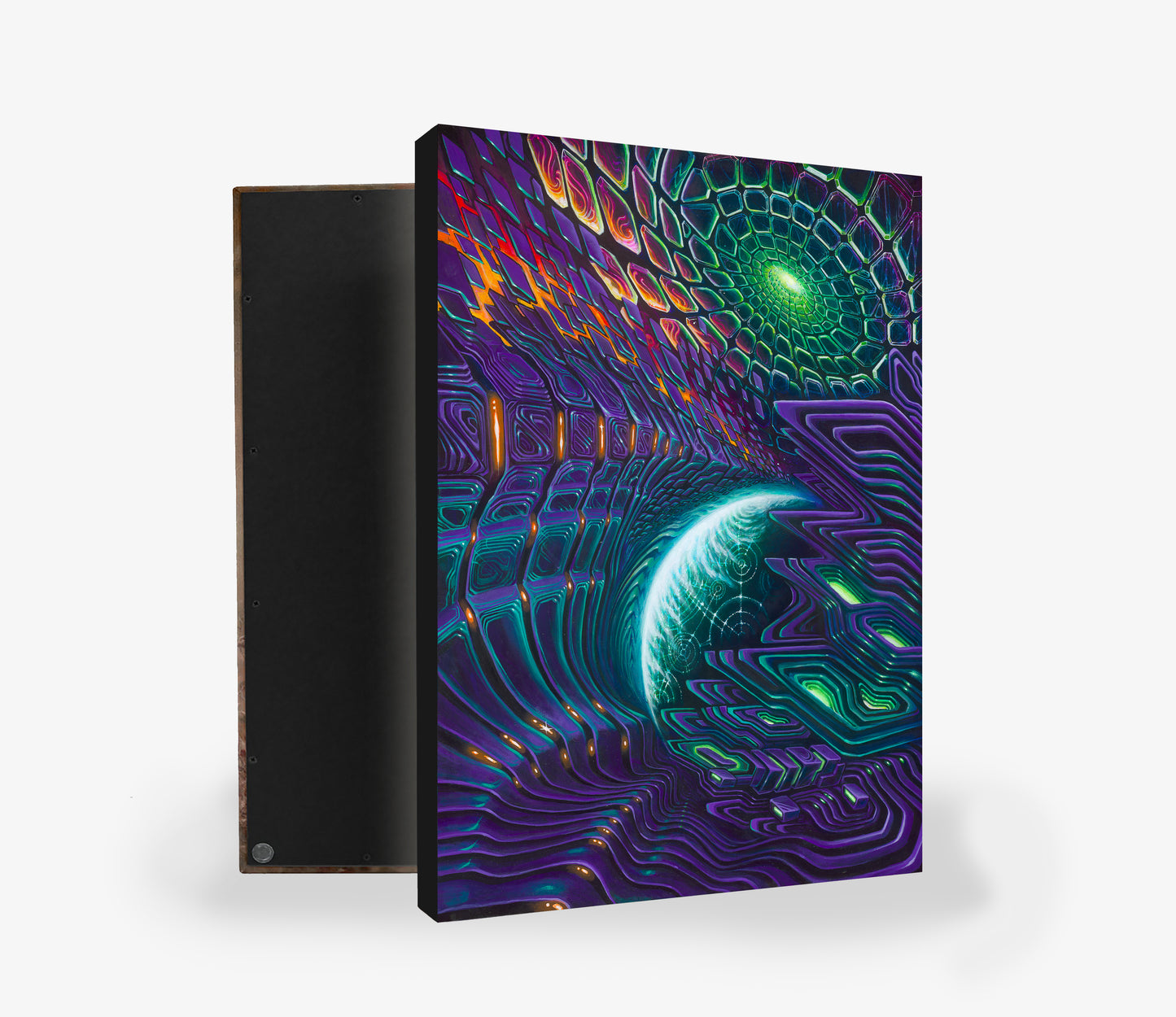 'Flow Forms 001' Canvas Print by Sean Zenner