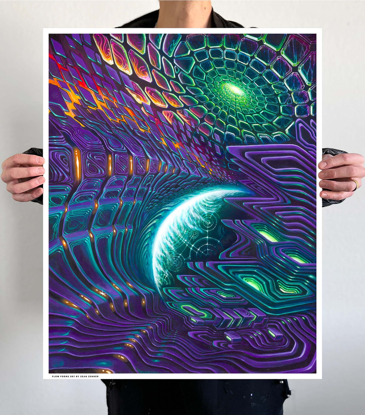 'Flow Forms 001' Print