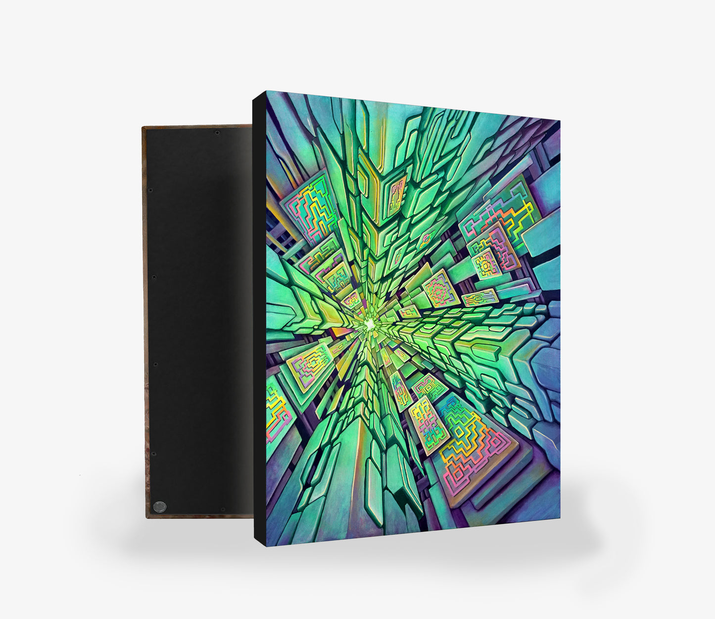 'Hyperspace' Canvas Print by Sean Zenner