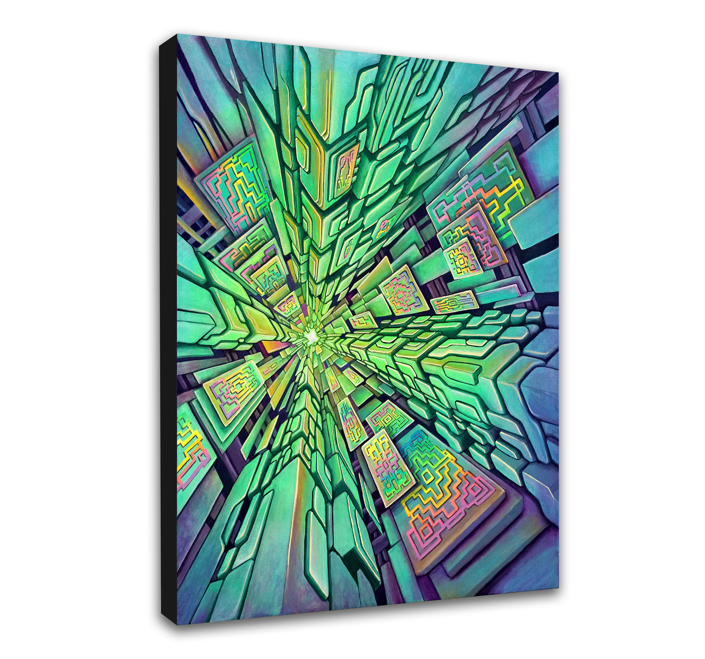 'Hyperspace' Canvas Print by Sean Zenner