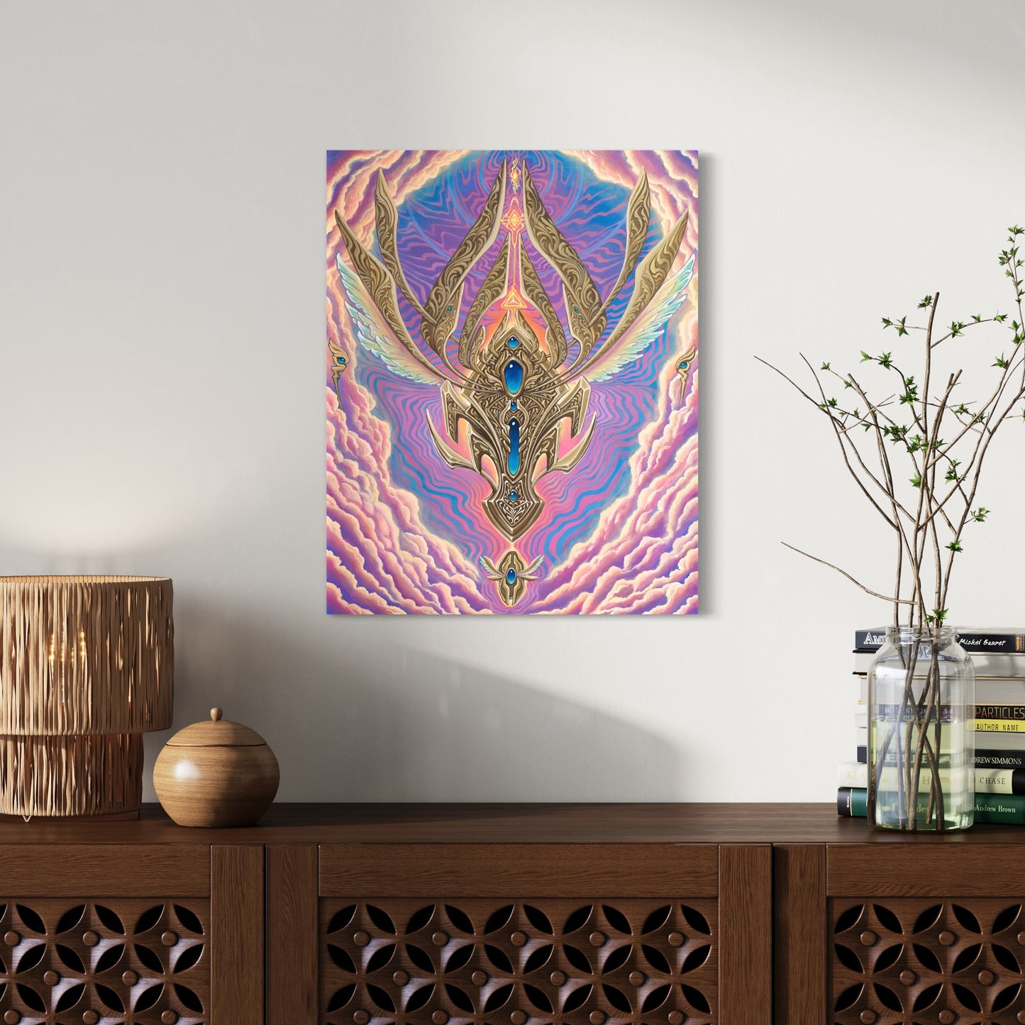 'Source Key' Canvas Print