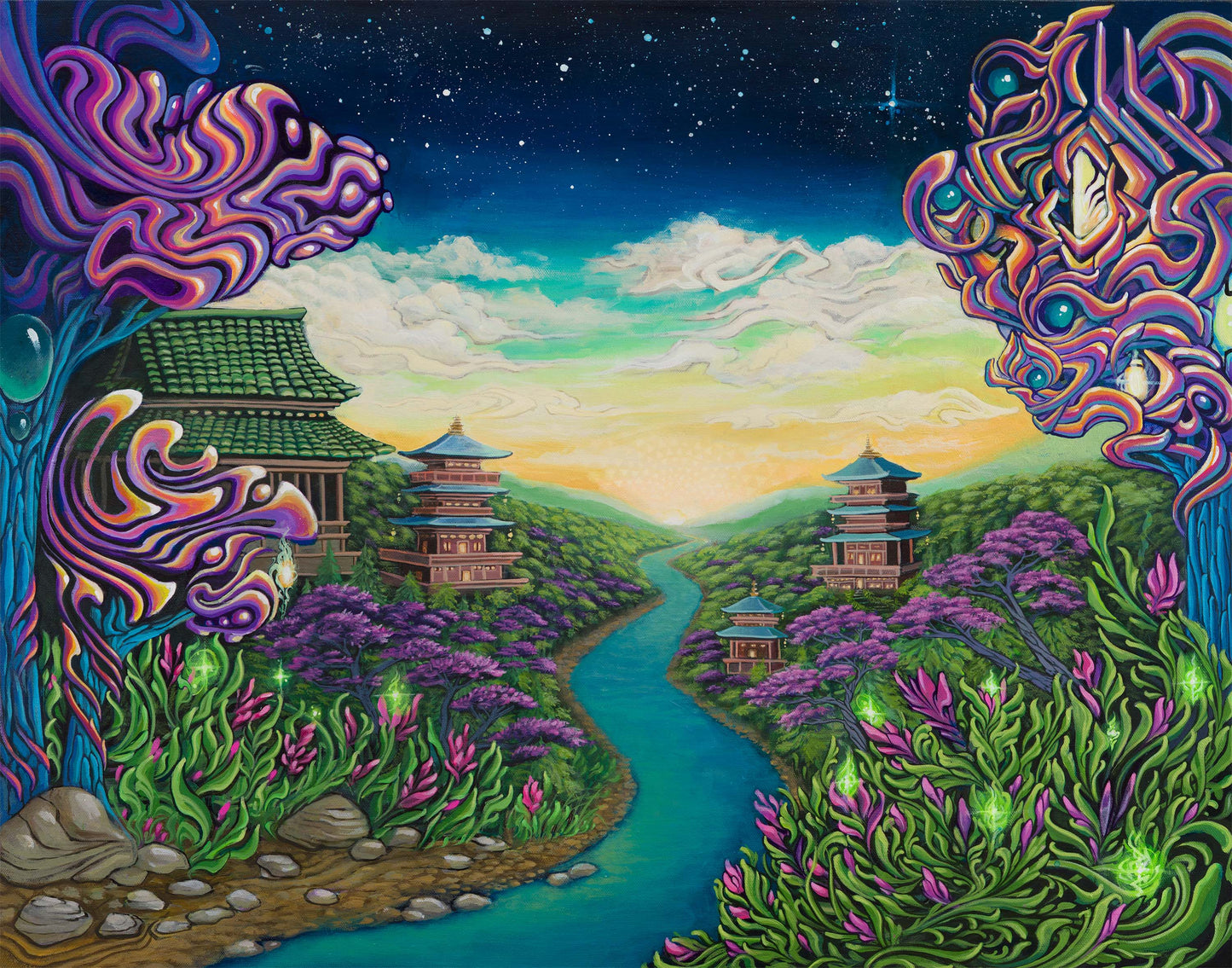 'Ikigai' Original Painting