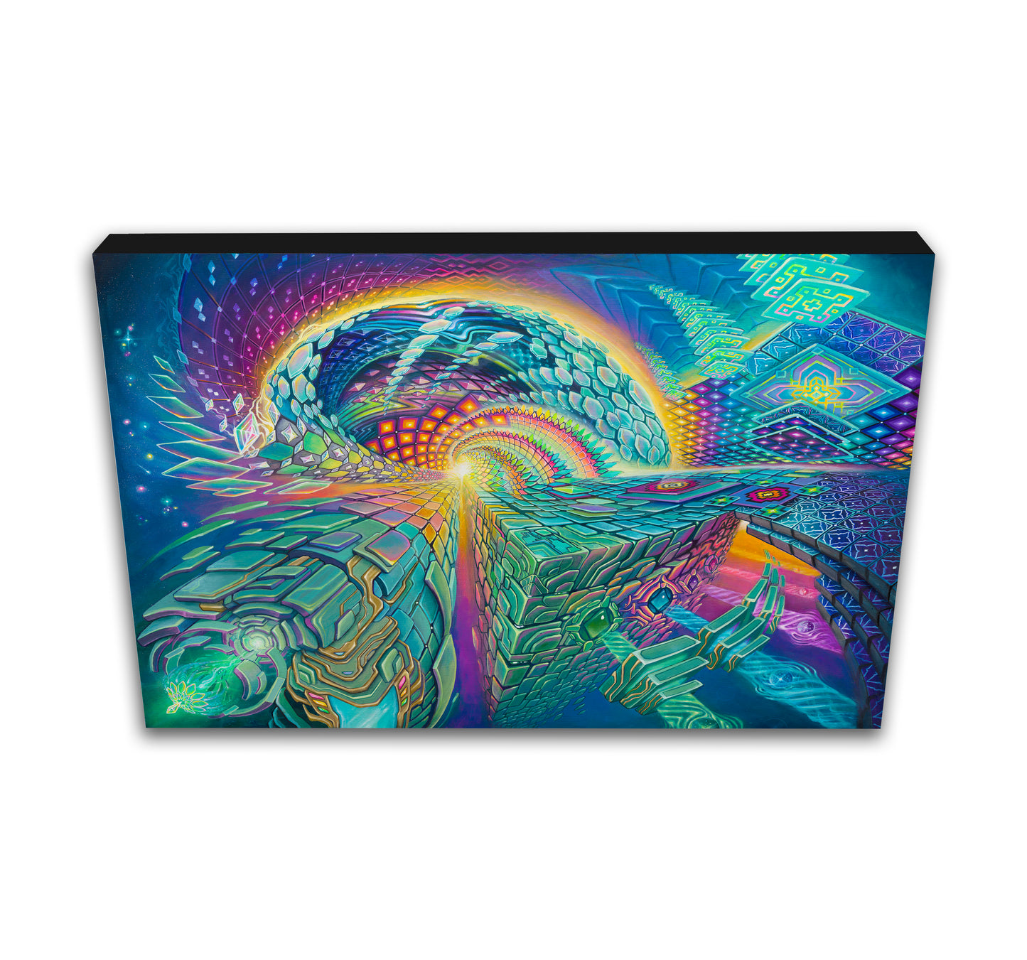 'Organic Mechanics' Canvas Print by Sean Zenner and Ryan Lavelle (Synchroneyes)