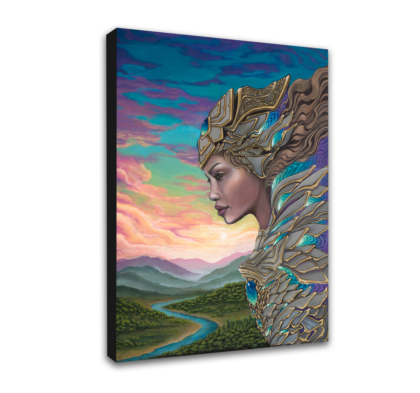 'The Oracle' Canvas Print by Sean Zenner