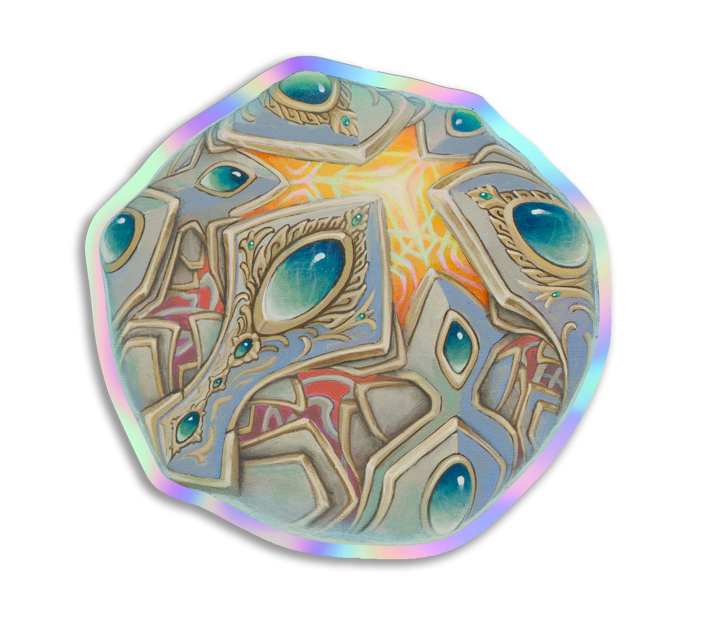 'Core Generator' Holographic Sticker