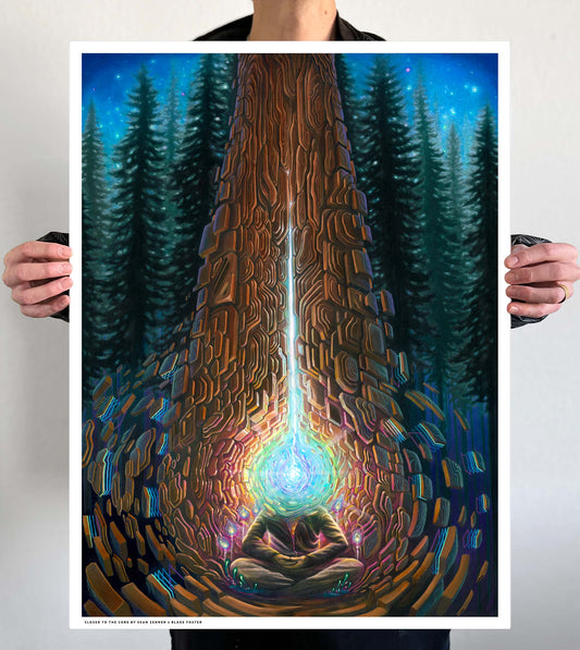 'Closer to the Core' Print by Sean Zenner and Blake Foster