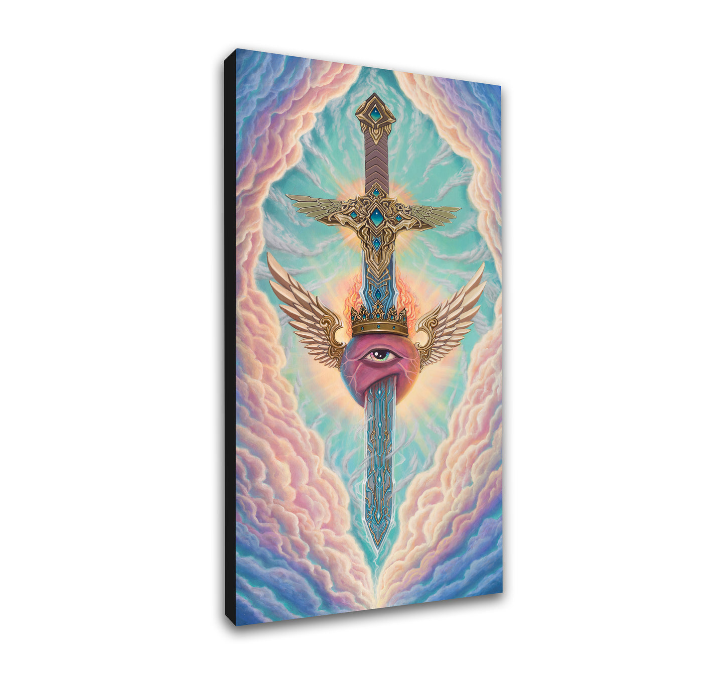 'The Double Edged Sword' Canvas Print by Sean Zenner