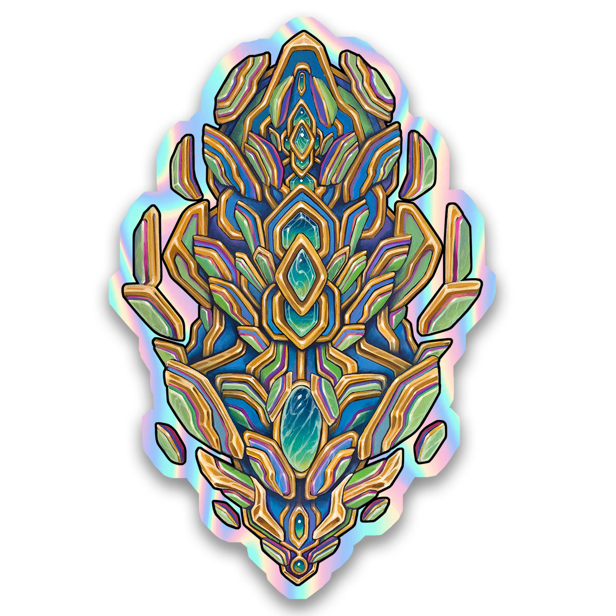 'Psionic Totem' Holographic Sticker