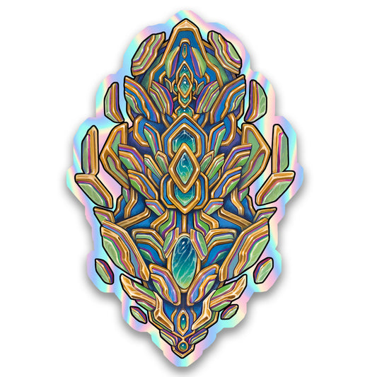 'Psionic Totem' Holographic Sticker