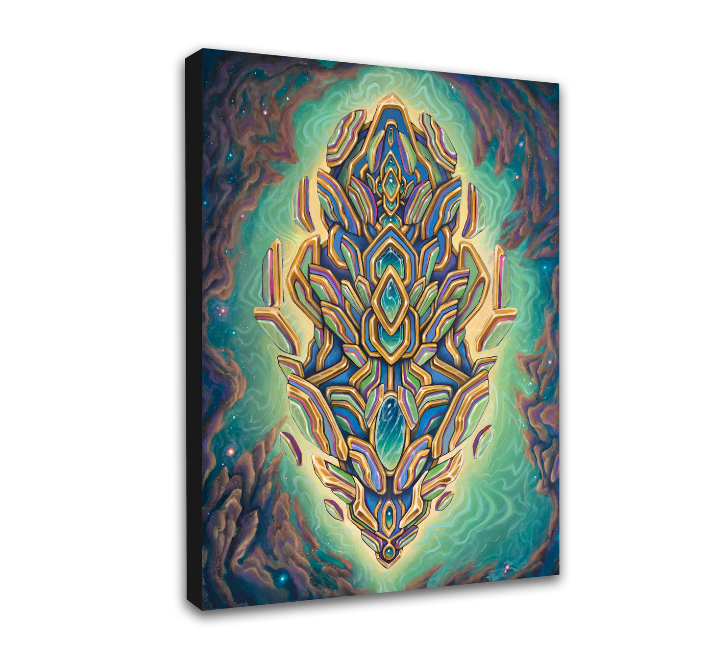 'Psionic Totem' Canvas Print by Sean Zenner