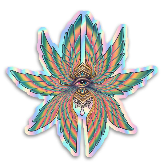 'Seraphim' Holographic Sticker