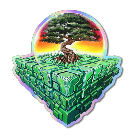 'Terraform' Holographic Sticker