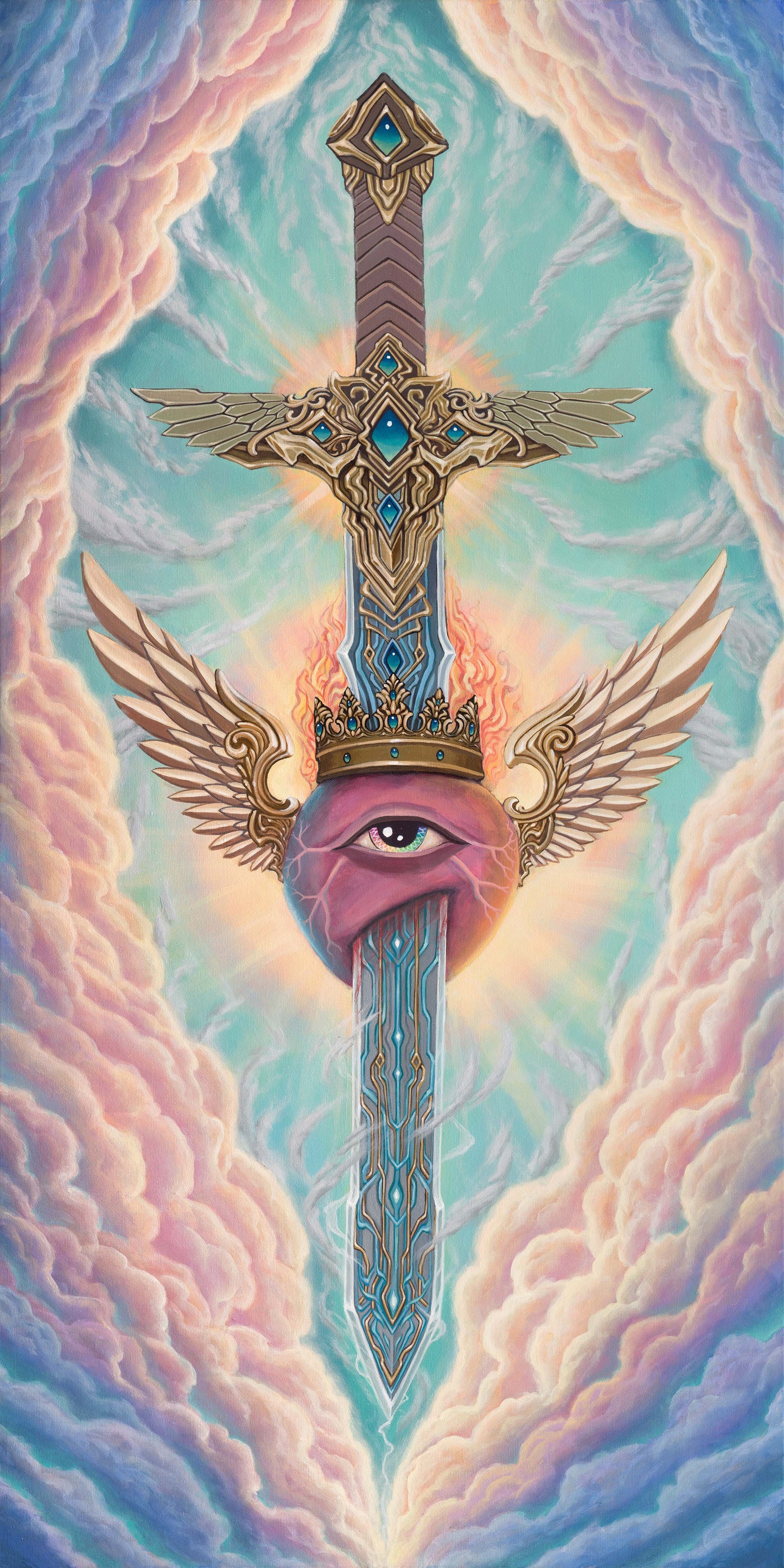 'The Double Edged Sword' Original Painting