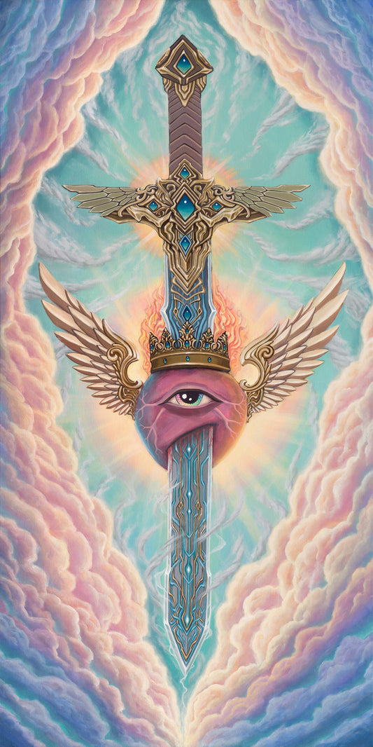 'The Double Edged Sword' Original Painting
